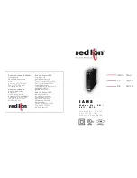 red lion IAMS 0001 Manual предпросмотр