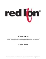 Preview for 1 page of red lion NT24k Series Hardware Manual