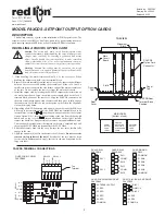 Preview for 1 page of red lion PAXCDS Manual