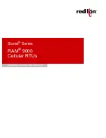 Preview for 1 page of red lion RAM 9000 Hardware Manual