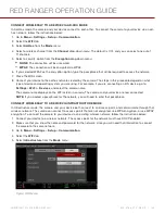 Предварительный просмотр 125 страницы RED RANGER MONSTRO 8K VV Operation Manual