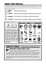 Preview for 4 page of red roo HT912 Operation, Safety & Maintenance Instructions