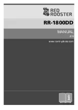 Preview for 1 page of RED ROOSTER RR-1800DD Manual