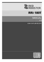 Preview for 1 page of RED ROOSTER RRI-180T Manual