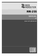 RED ROOSTER RRI-25S Manual preview