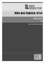 Preview for 1 page of RED ROOSTER RRI-BA16BOA H14 Manual