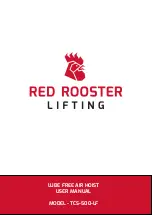 RED ROOSTER TC5-500-LF User Manual предпросмотр