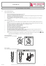 Предварительный просмотр 9 страницы RED ROOSTER TCR-6000/2 User Manual