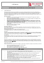 Preview for 7 page of RED ROOSTER TCS-500-AT2S User Manual