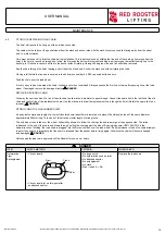 Preview for 19 page of RED ROOSTER TMH-12000/4 User Manual