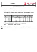 Preview for 4 page of RED ROOSTER TMH-25T User Manual