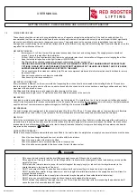 Preview for 7 page of RED ROOSTER TMH-25T User Manual