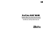 Предварительный просмотр 5 страницы Red Sea MAX NANO Complete Plug & Play Open Top Reef System Installation And Operation Manual