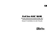 Предварительный просмотр 53 страницы Red Sea MAX NANO Complete Plug & Play Open Top Reef System Installation And Operation Manual