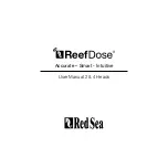 Preview for 3 page of Red Sea ReefDose 2 User Manual