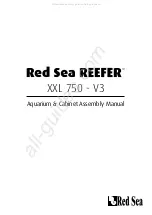 Red Sea Reefer XXL 750 Assembly Manual preview