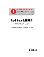 Preview for 71 page of Red Sea REFEER Operation Manual