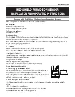 RED SHIELD WS-103 Installation And Operating Instructions preview