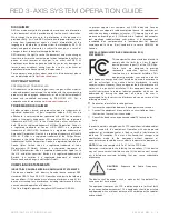 Предварительный просмотр 4 страницы RED 010-0119 Operation Manual