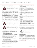 Preview for 6 page of RED +1 ADAPTOR MODULE Operation Manual