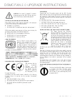 Предварительный просмотр 4 страницы RED DSMC FAN 2.0 Upgrade Instructions