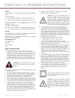 Предварительный просмотр 5 страницы RED DSMC FAN 2.0 Upgrade Instructions