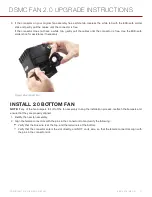 Предварительный просмотр 11 страницы RED DSMC FAN 2.0 Upgrade Instructions