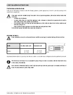 Предварительный просмотр 9 страницы RED EDERA Use And Installation  Manual