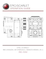 Preview for 1 page of RED EPIC-M  DRAGON Operation Motion