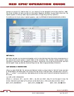 Preview for 18 page of RED EPIC MYSTERIUM-X Operation Manual