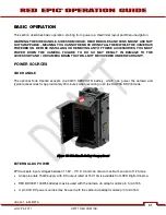 Preview for 33 page of RED EPIC MYSTERIUM-X Operation Manual