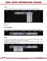 Preview for 64 page of RED EPIC MYSTERIUM-X Operation Manual