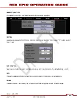 Preview for 107 page of RED EPIC MYSTERIUM-X Operation Manual