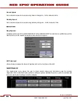 Preview for 108 page of RED EPIC MYSTERIUM-X Operation Manual