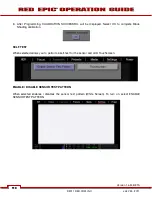 Preview for 112 page of RED EPIC MYSTERIUM-X Operation Manual