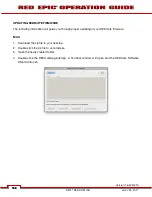 Preview for 160 page of RED EPIC MYSTERIUM-X Operation Manual