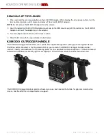 Предварительный просмотр 26 страницы RED KOMODO 6K ST Operation Manual