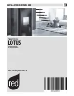 RED LOTUS HYDRO Installation And User Manual предпросмотр