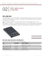 Предварительный просмотр 8 страницы RED MINI-MAG 720-0021 Operation Manual