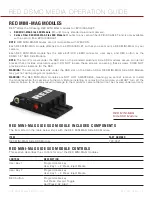 Предварительный просмотр 9 страницы RED MINI-MAG 720-0021 Operation Manual