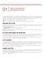 Preview for 6 page of RED Motion mount TI Canon Operation Manual