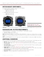 Preview for 7 page of RED Motion mount TI Canon Operation Manual