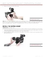 Preview for 10 page of RED Motion mount TI Canon Operation Manual