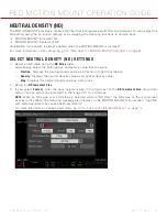 Preview for 13 page of RED Motion mount TI Canon Operation Manual