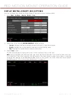 Preview for 18 page of RED Motion mount TI Canon Operation Manual