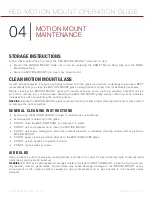 Preview for 25 page of RED Motion mount TI Canon Operation Manual