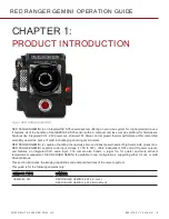 Предварительный просмотр 8 страницы RED RANGER GEMINI 5K S35 Operation Manual