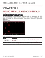 Предварительный просмотр 38 страницы RED RANGER GEMINI 5K S35 Operation Manual