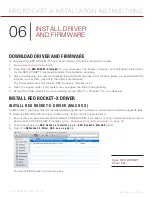 Предварительный просмотр 25 страницы RED ROCKET-X Installation Instructions Manual