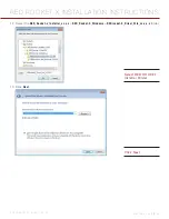 Предварительный просмотр 32 страницы RED ROCKET-X Installation Instructions Manual